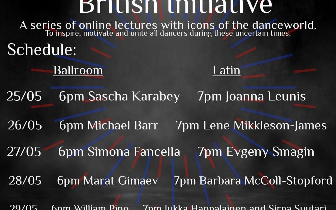 The “Great British Initiative” timetable